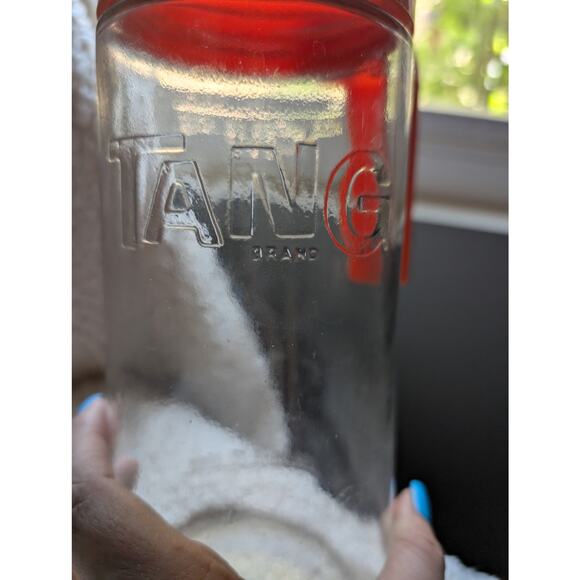 Vintage Glass TANG Juice Pitcher Carafe Anchor Hocking 1970s - Picture 9 of 9